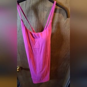 Halara hot pink dress